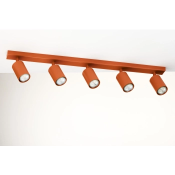 Zoom lampa sufitowa 5xGU10 41509 ceglana