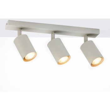 Zoom lampa sufitowa 3xGU10 41515 szary-beż