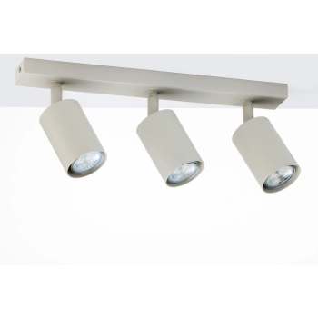 Zoom lampa sufitowa 3xGU10 41515 szary-beż
