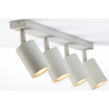 Zoom lampa sufitowa 4xGU10 41516 szary beż