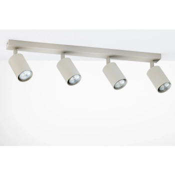 Zoom lampa sufitowa 4xGU10 41516 szary beż