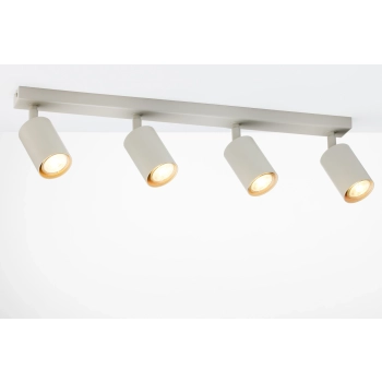 Zoom lampa sufitowa 4xGU10 41516 szary beż