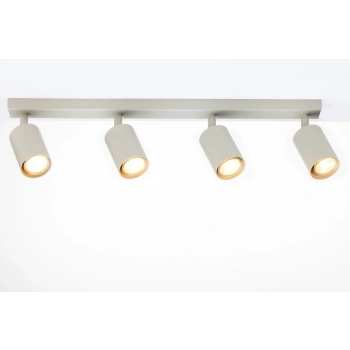 Zoom lampa sufitowa 4xGU10 41516 szary beż