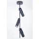 Leda lampa sufitowa 3xGU10 41156 grafit