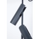 Leda lampa sufitowa 3xGU10 41156 grafit