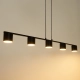Mila lampa wisząca 5xGx53 41345 czarna