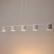 Mila lampa wisząca 5xGx53 41351 biała