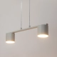 Mila lampa wisząca 2xGx53 41355 szary beż