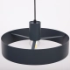Rif L lampa wisząca 1xE27 41438 grafitowa