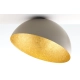 Sfera lampa sufitowa 1xE27 41519 taupe złota Sigma Lighting