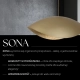 Sona lampa wisząca 1xE27 41099 złota