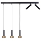 Stamp lampa wisząca 3xGx53 2xG9 41254 czarna Sigma Lighting