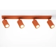 Zoom lampa sufitowa 4xGU10 41508 ceglana