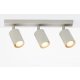 Zoom lampa sufitowa 3xGU10 41515 szary-beż
