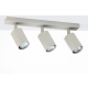 Zoom lampa sufitowa 3xGU10 41515 szary-beż
