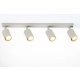 Zoom lampa sufitowa 4xGU10 41516 szary beż