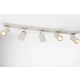 Zoom lampa sufitowa 5xGU10 41517 szary beż