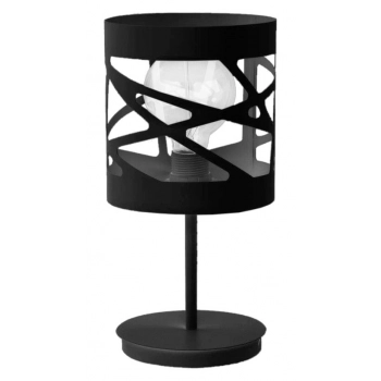 Sigma Moduł frez lampka stołowa E27 50077 czarna