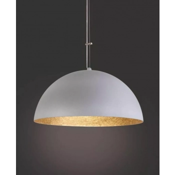 Sfera 35 lampa wisząca E27 30147 szara nakrapiana/złota