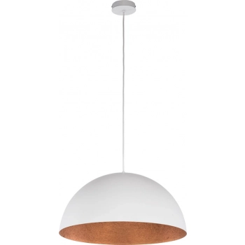 Sfera 50 lampa wisząca 30140 biało-miedziana