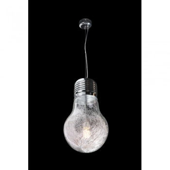 Edison lampa wisząca E27 chrom 66170-1 Sinus