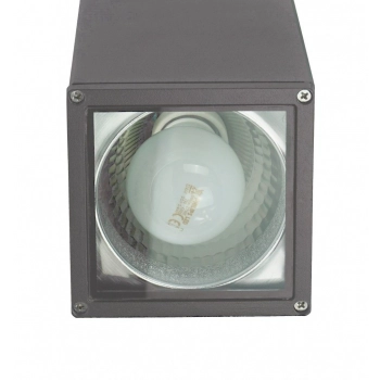 Adela 8003 DG lampa sufitowa E27 IP54 ciemny popiel