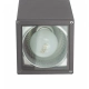 Adela 8003 DG lampa sufitowa E27 IP54 ciemny popiel