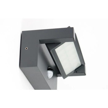 SU-MA Ren RN20-KPIR kinkiet IP65 LED 21W 1710lm 4000K ciemny popiel