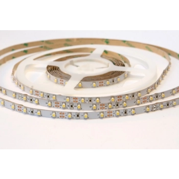 Taśma LED 3528 moduły 5cm 4,8W/m 180lm/m IP33 ciepła biała (rolka 5m)