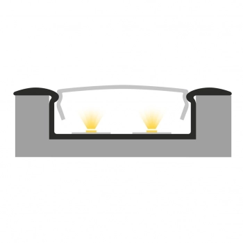 Profil LED P14-1 2 m anodowany