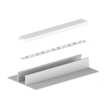 Profil LED P17-1 1m aluminium anodowane