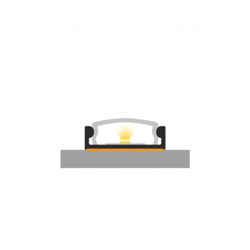 Profil LED P4-3 montaz osłonka C1