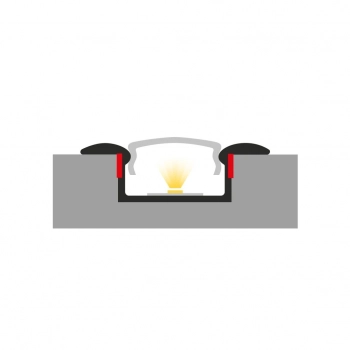 Profil LED P6-1 1m anodowany