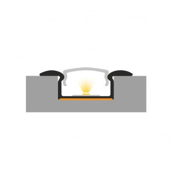 Profil LED P6-1 1m anodowany
