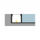 Profil LED P17-1 1m aluminium anodowane