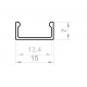 Profil LED P4-1 1m anodowany