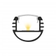 Profil LED P8-1 1m anodowany