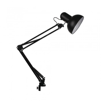 Lampka kreślarska klamra czarna E27 360x155x730mm VT-7513 V-TAC