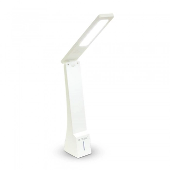 Lampka biurkowa 4W LED ściemnianie ładowanie biały+złoty VT-1014 2700K-6400K 550lm V-TAC