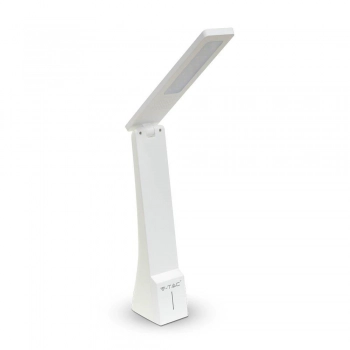 Lampka biurkowa LED 4W 550lm 2700k-6400K ściemnianie ładowanie biały+złoty VT-1014
