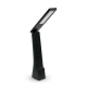 Lampka biurkowa LED 4W 550lm 2700k-6400K ściemnianie ładowanie czarna VT-1014
