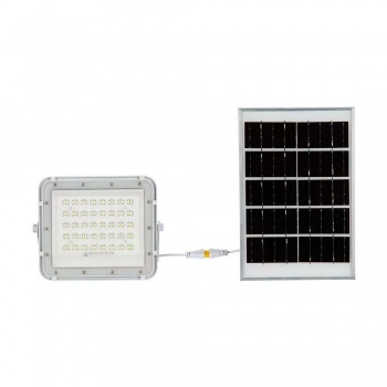 Naświetlacz solarny VT-40W-W LED 6W 400lm 6400K pilot V-TAC