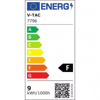 Tuba świetlówka LED 60cm T8 9W G13 850lm 3000K szklana