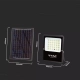 Naświetlacz solarny VT-55300 LED 20W 2400lm 6400K z pilotem