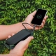 Power Bank 30000mAh solarny czarny 2xUSB VT-33333