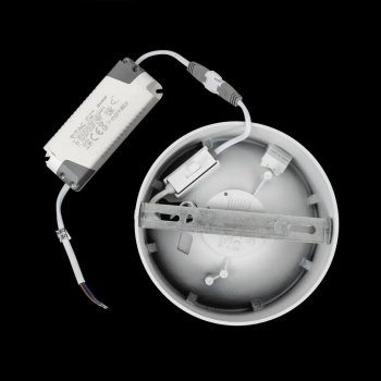 Oprawa sufitowa uchylna Ø148mm LED COB 20W 1408lm CCT CRI90+ biała VT-2825