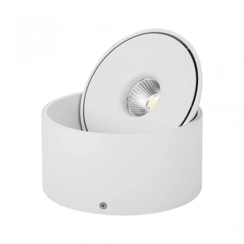 V-TAC oprawa sufitowa uchylna Ø 178 mm LED COB 28 W 2500 lm CCT CRI90+ biała VT-2833