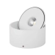 V-TAC oprawa sufitowa uchylna Ø 178 mm LED COB 28 W 2500 lm CCT CRI90+ biała VT-2833