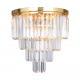 Amedeo lampa sufitowa złota FC17106 4+1-GLD Zuma Line