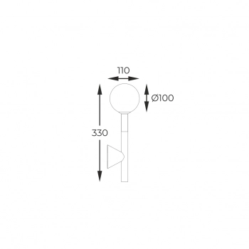 Arcturus kinkiet 1xG9 LED 003064-02810